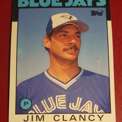 Blue Jays Jim Clancy Vintage Baseball Card