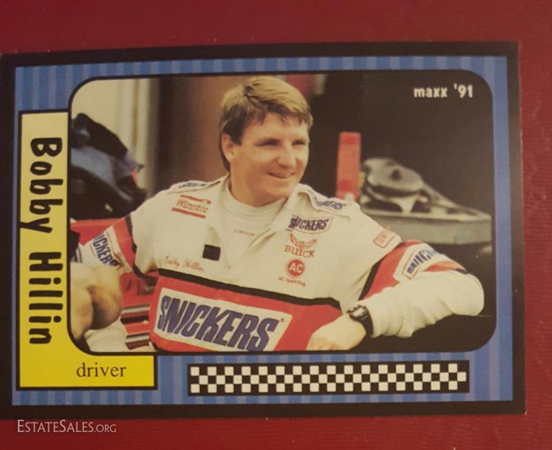 NASCAR Racing Card Bobby Hillin | EstateSales.org