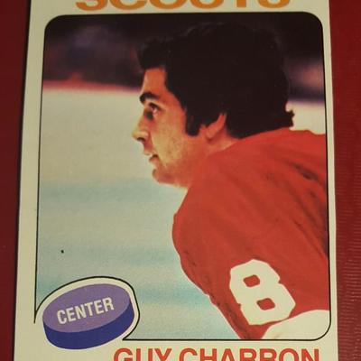 Guy Charron Vintage Hockey Card