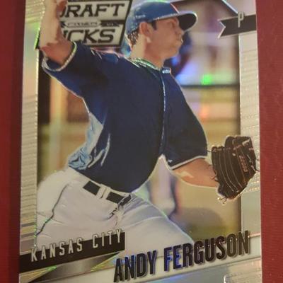 Kansas City Andy Ferguson Draft Pick Baseball Card