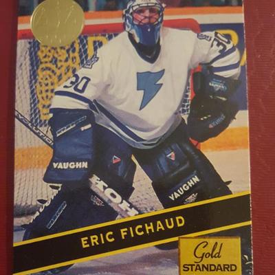 Eric Fichaud Canadian Toranto Hockey Card