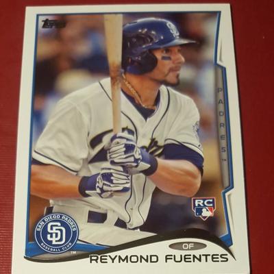 San Diego Padres Reymond Fuentes Rookie Card Baseball