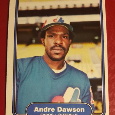 Andre Dawson Vintage Baseball Card
