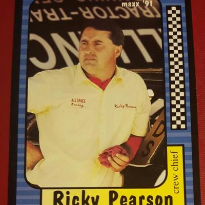 Ricky Pearson NASCAR Racing Card