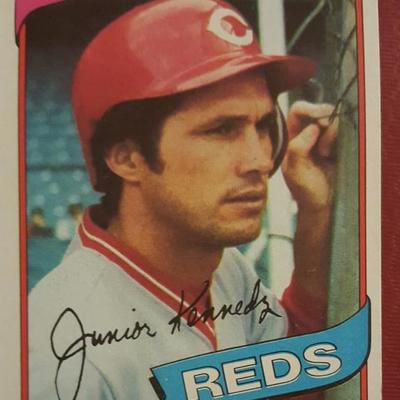Junior Kennedy Vintage Reds Baseball Card