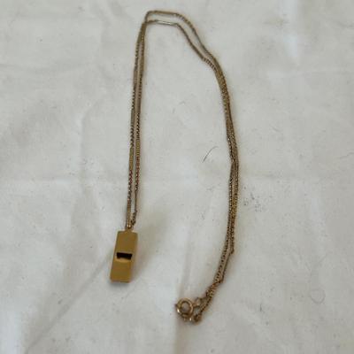 14K Gold Whistles (P-RG)