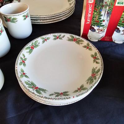 Ciera Dinnerware & Luminarc Glasses (UCC-JS)