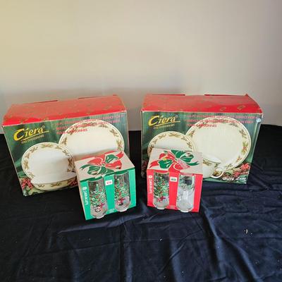 Ciera Dinnerware & Luminarc Glasses (UCC-JS)