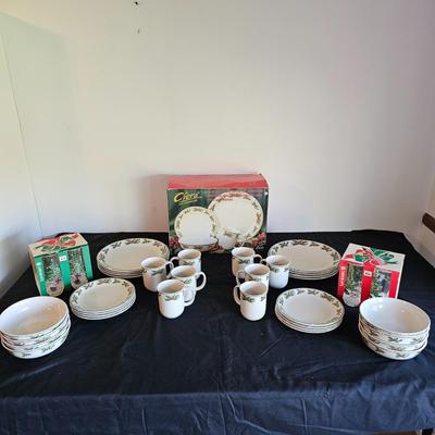 Ciera Dinnerware & Luminarc Glasses (UCC-JS)