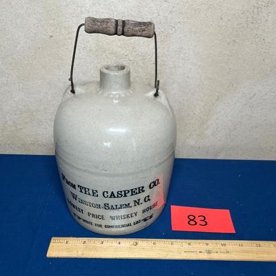 Antique Liquor stoneware jug