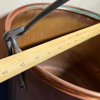 Antique Copper Bucket