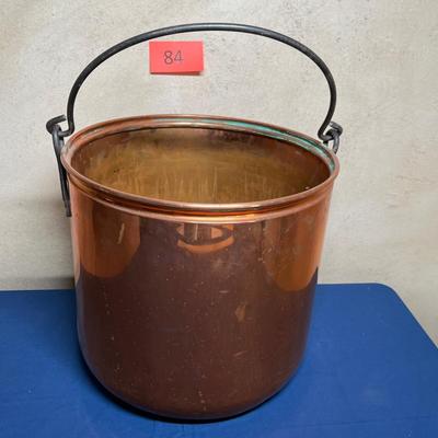Antique Copper Bucket