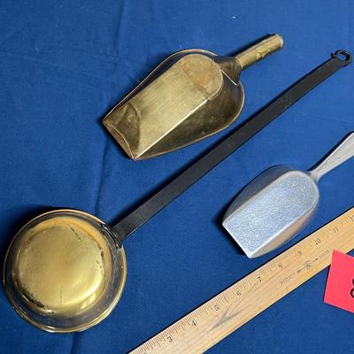 Antique scoops & utensils
