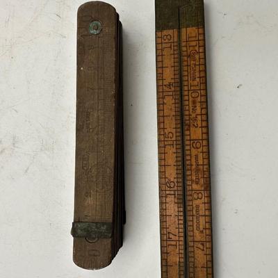 Two Vintage Measuring Tapes