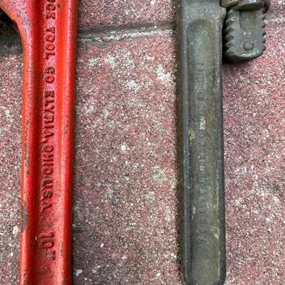 Pipe Wrench Lot (4)