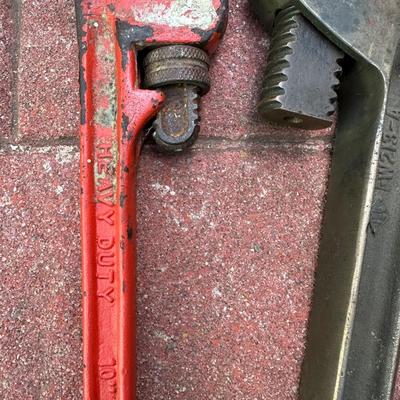 Pipe Wrench Lot (4)