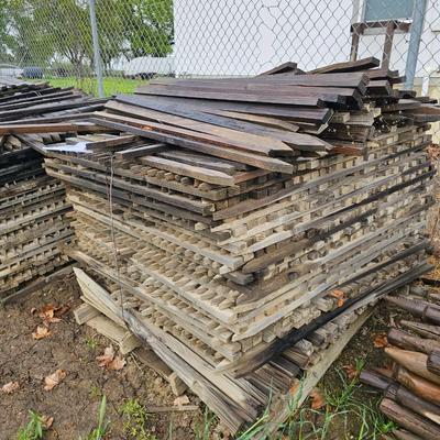 Wood stakes 