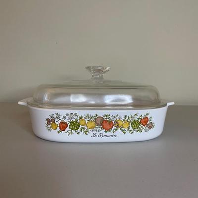 Vintage Corning Ware â€œSpice of Lifeâ€ - Casserole Dish