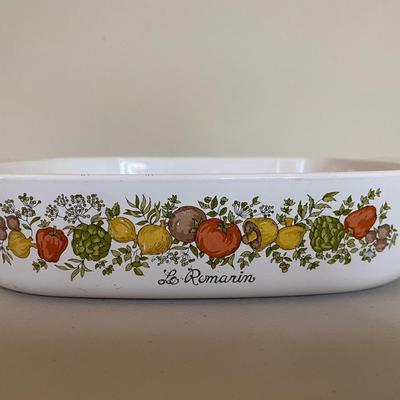 Vintage Corning Ware â€œSpice of Lifeâ€ - Casserole Dish