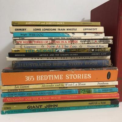 LOT 29A: Variety of Vintage Children's Books - Robin Hood, Lyle Crocodile & More