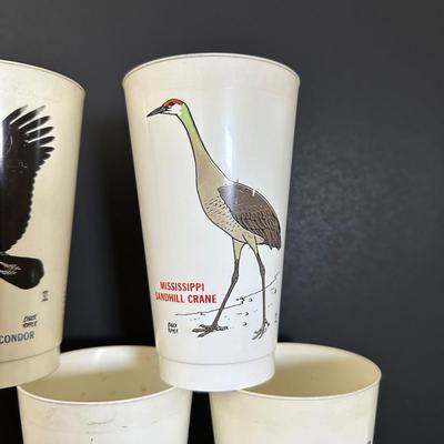 LOT 73A: Vintage 7/11 Slurpee Cup Animals Collection