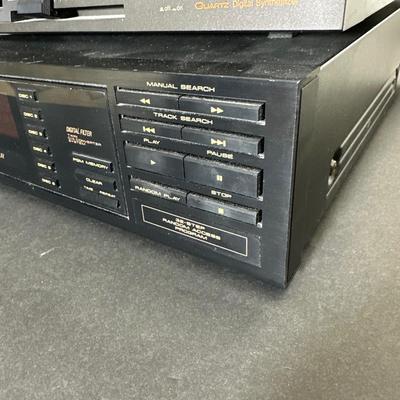 LOT 99F: Pioneer PD-M400 Compact Disk Player & Technics SA-180 Stereo Receiver