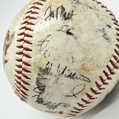 LOT 162J: Autographed Baltimore Orioles Baseball - Possibly Signed by Cal Ripken Jr.