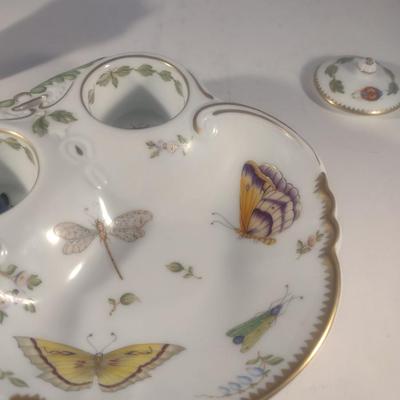 Anna Weatherly Spring in Budapest Hand-Painted Hungarian Berry Dish