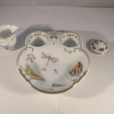 Anna Weatherly Spring in Budapest Hand-Painted Hungarian Berry Dish