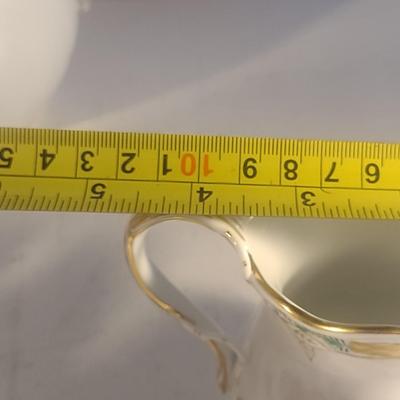 Herend Hand-Painted Porcelain Green Chinese Bouquet Three Piece Tea Set include Teapot, Sugar Bowl and Creamer