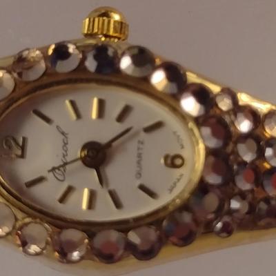 Pair of Vintage Women's Japanese Movement Fashion Wrist Watches Osirock and CTC (#9)