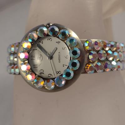 Pair of Vintage Women's Japanese Movement Fashion Wrist Watches Osirock and CTC (#9)