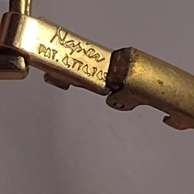 Mid Century Multi-Strand Faux Pearl Drape Necklaces and Hair Barrette (#15)