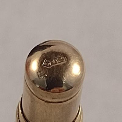 Vintage Asprey 9K Gold Cigar Punch 13 gram (#16)