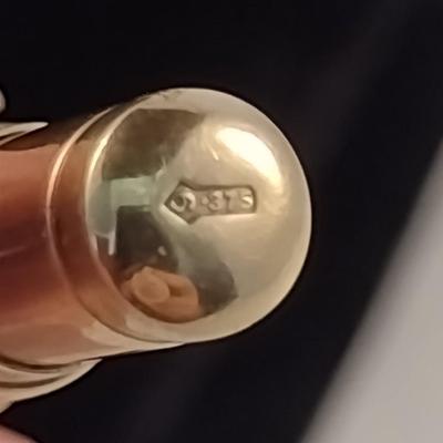 Vintage Asprey 9K Gold Cigar Punch 13 gram (#16)