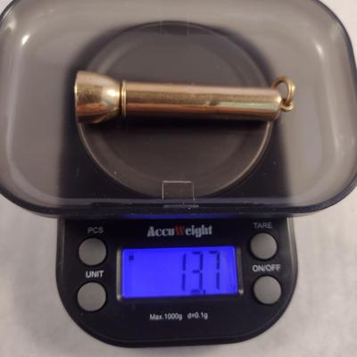 Vintage Asprey 9K Gold Cigar Punch 13 gram (#16)