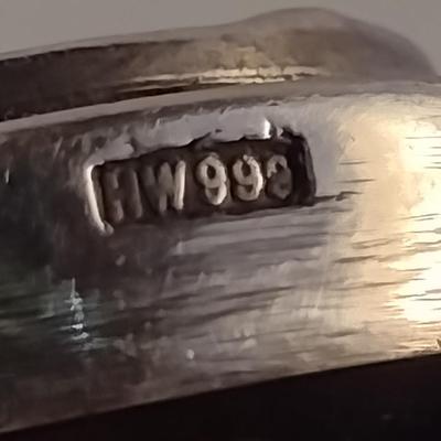 Custom Crafted Fine Silver .999 Horsehead Pendant 24 grams (#17)