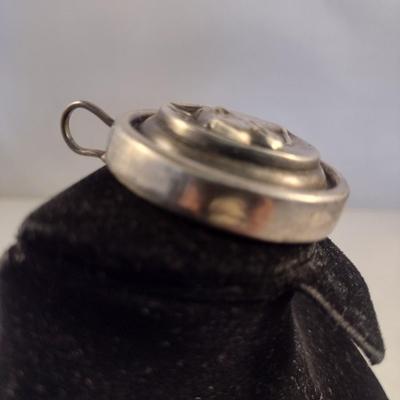 Custom Crafted Fine Silver .999 Horsehead Pendant 24 grams (#17)