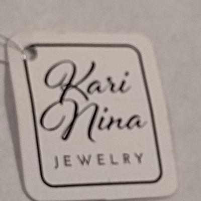 Vintage Rose Gold Filled Kari Nina Pendant and Necklace Set (#19)