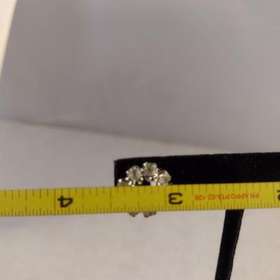 Three Beaded/Rhinestone Necklaces and Earrings (#22)