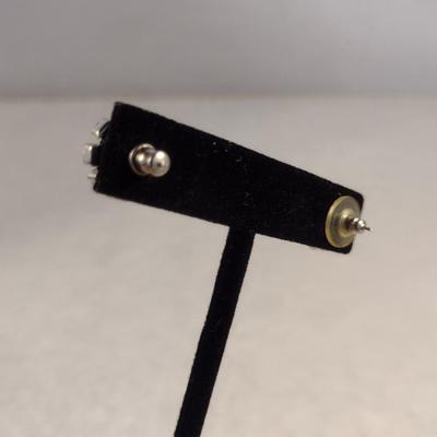 Three Beaded/Rhinestone Necklaces and Earrings (#22)