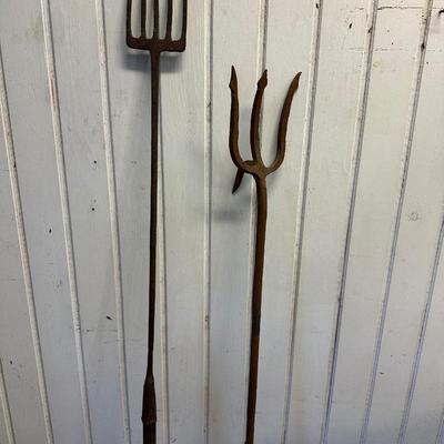 Hand Forged Fishing Spear & Trident