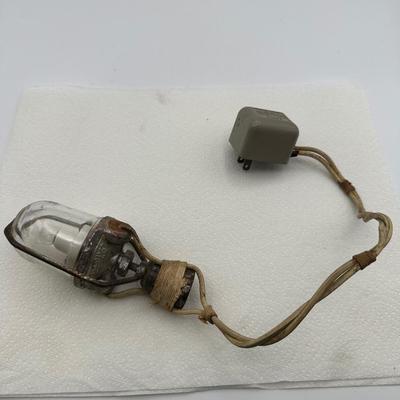 Antique Homemade Fuel Filter Light
