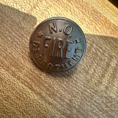 Vintage New Orleans Fire Department & City of New Orleans Uniform Buttons