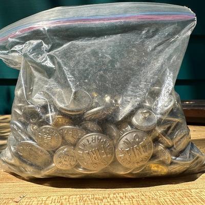 Vintage New Orleans Fire Department & City of New Orleans Uniform Buttons