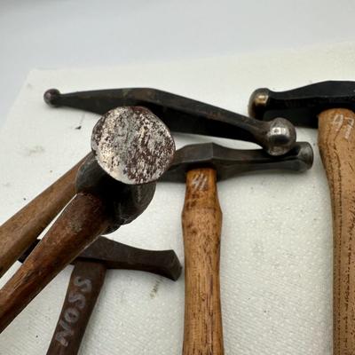 Metal Working Hammer Lot 4