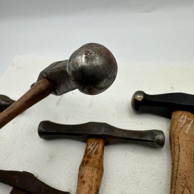 Metal Working Hammer Lot 4