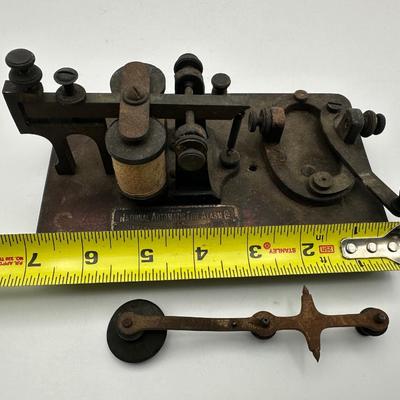 Antique Telegraph / Morse Code Machine (see description)