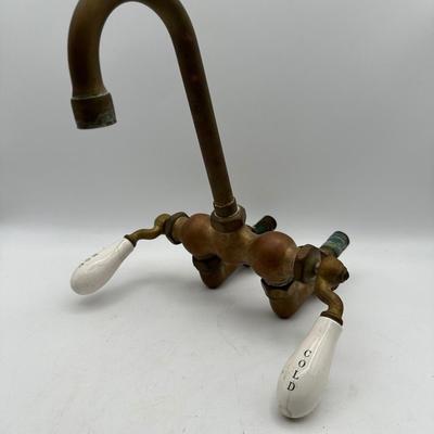 Antique Brass Faucet (see description)