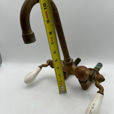 Antique Brass Faucet (see description)